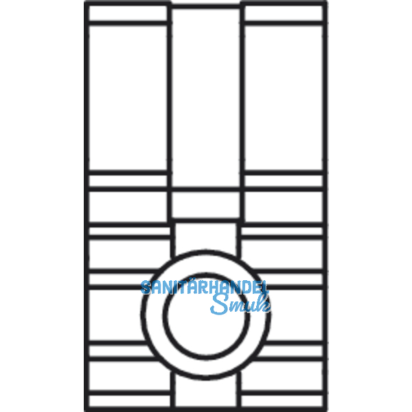 Stangenfhrung HAUTAU FL 190, Kunststoff