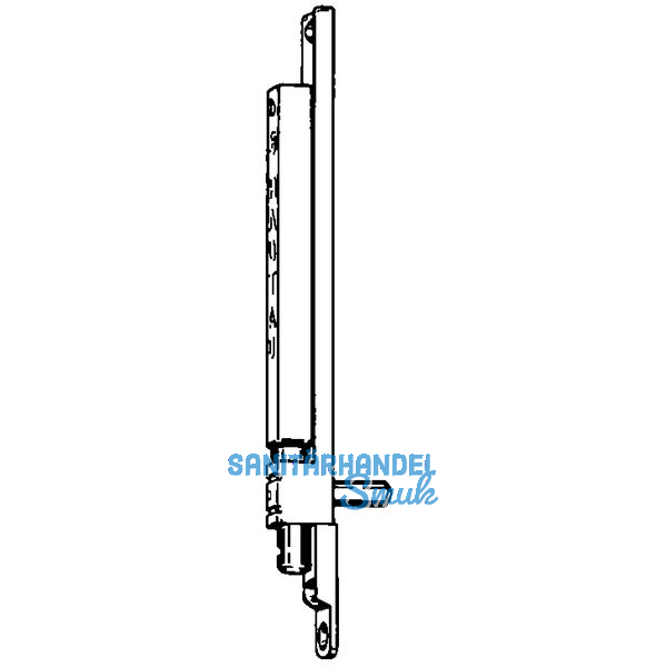 Spindelgetriebe HAUTAU 200 A, Stahl verzinkt