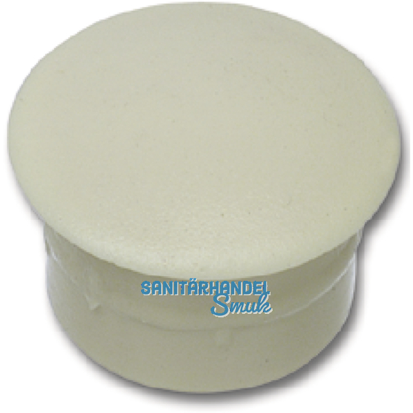 Abdeckkappe fr Blindlcher, Auen 15, Schaft 12, Kunststoff Ahorn natur