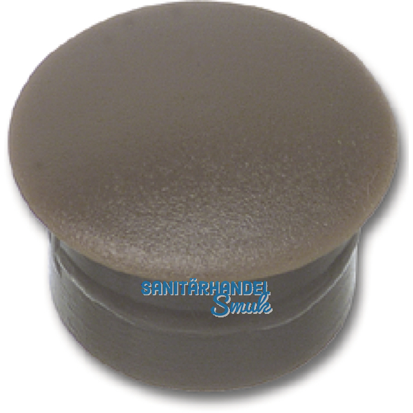 SECOTEC Abdeckkappen Kunststoff 10 mm braun SB-20 BL1