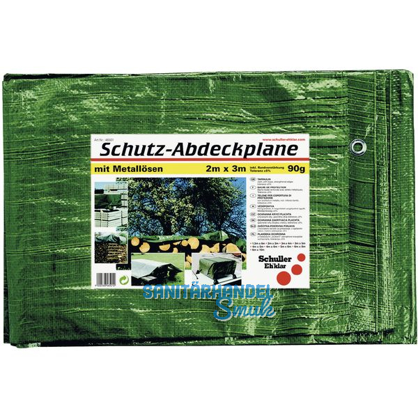 SCHULLER Abdeckplane mit sen Farbe grn 90 Gramm 8 x 10 m