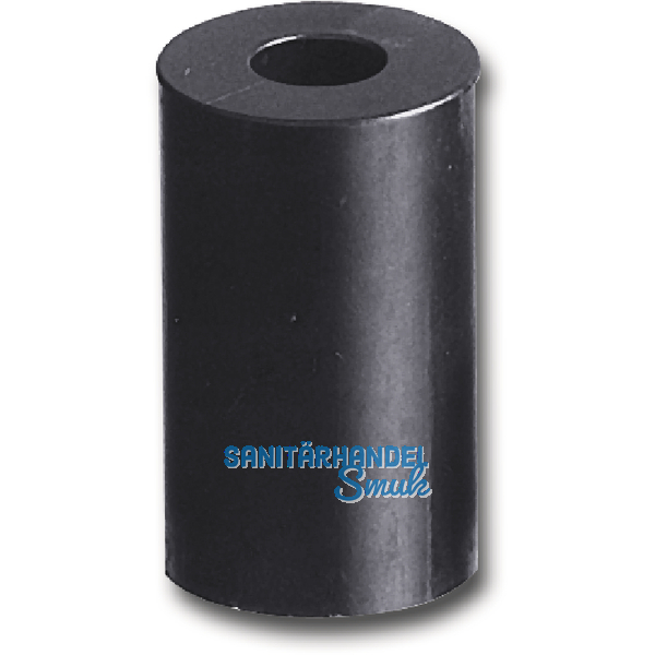 Abstandhalter,  20 mm, Bohr  10 mm, Lnge 27 mm, Hart-PVC schwarz