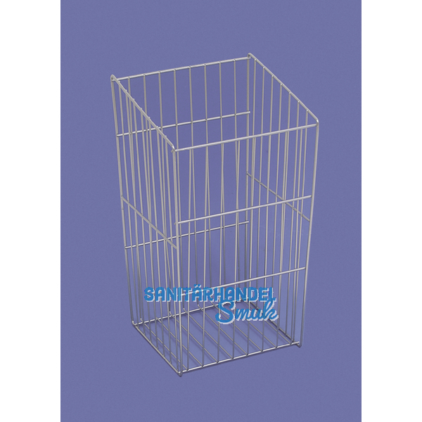 VAUTH-SAGEL Allzweckkrbe, abgeschrgt 310x450-495x260 mm, Stahldraht RAL 9006