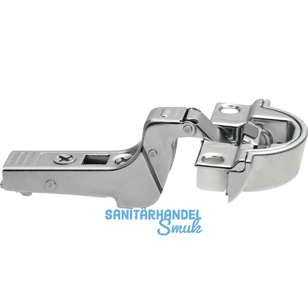 BLUM CLIP top BLUMOTION Alurahmenscharnier 95, 18 mm, mit Feder, Schrauben