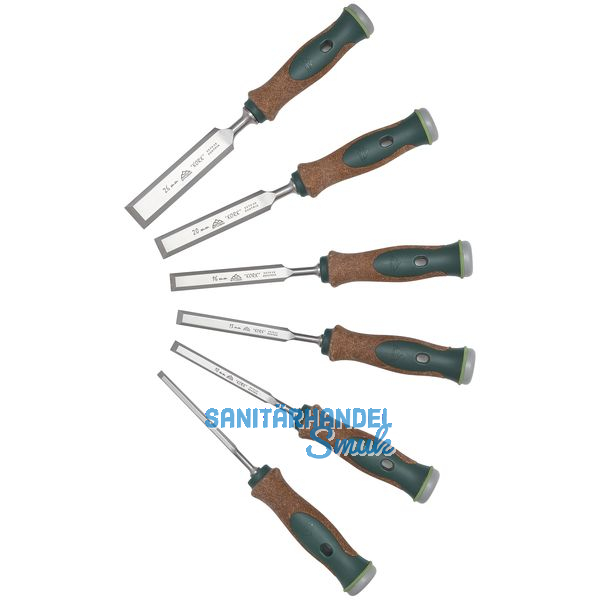 STUBAI Spezial-Stemmeisen-Satz mit Korkheft 6-teilig