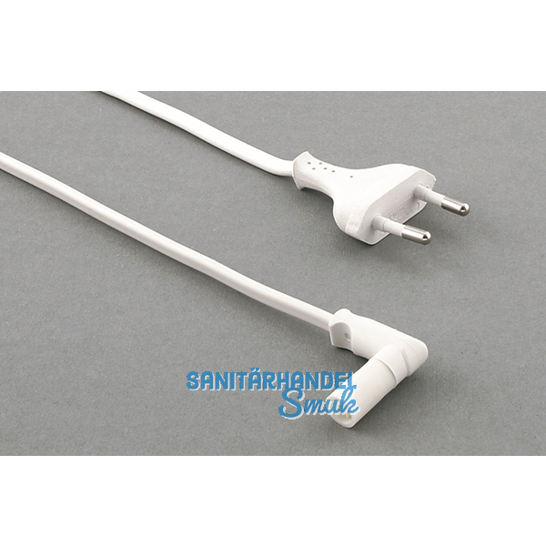 Anschlussleitung mit Mini-Winkelbuchse Mini-Stecksystem, max.550 Watt, L 2000 mm