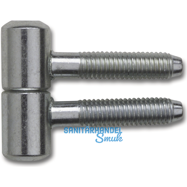 SECOTEC Einbohrband zweiteilig Anuba 11 mm verzinkt SB-2