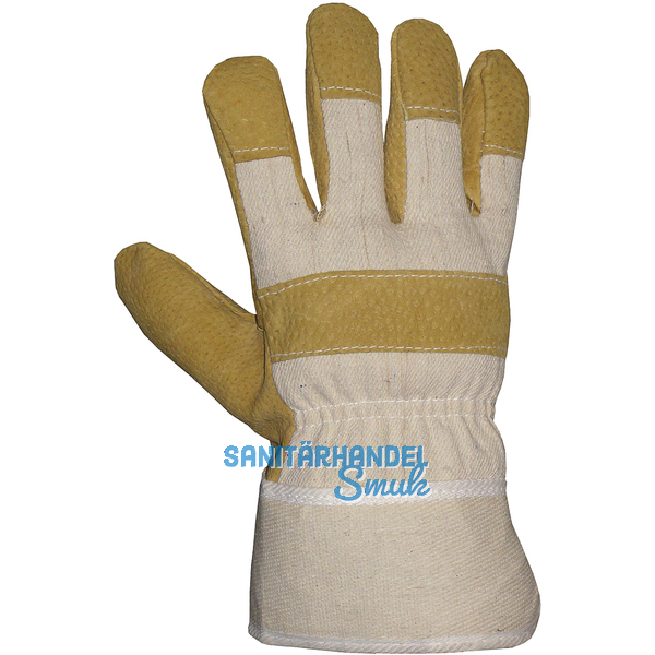 STAFFL Arbeitshandschuh Velour gefttert EN420 Kat. II Schweinsspalt Gr.10,5