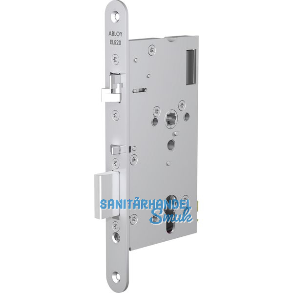 Elektro- Sicherheitsschloss EL 520, DM 65, Stulp 20 x 235 mm, Edelstahl
