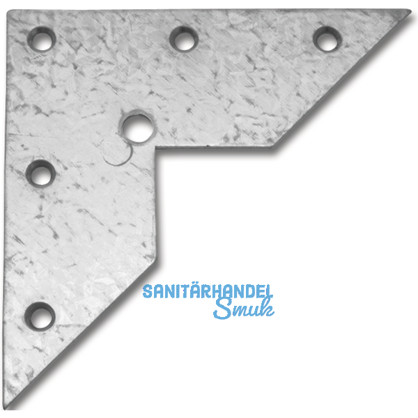 Aufhngesen, 100 x 100 x 2 mm, Stahl verzinkt