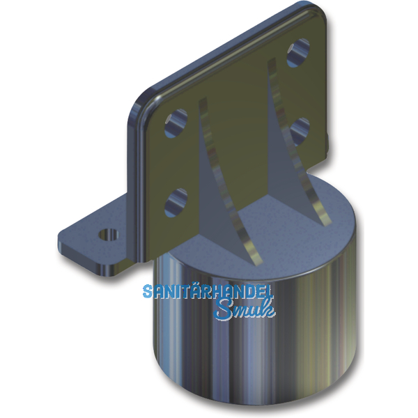 Aufnahmeteil fr Sockelverstellfu HERD, Art. Nr. 323 390-394,Kunststoff schwarz