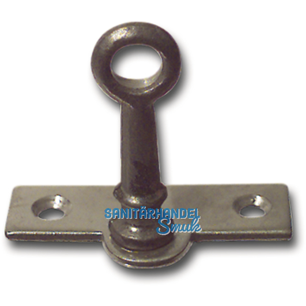 Aufspreizstangenkloben mit austragender Platte, Stahl blank