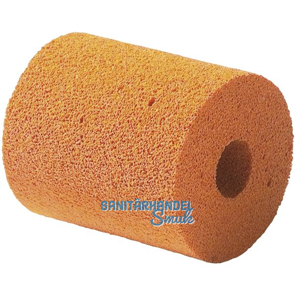 Auftragswalze zu Leimroller 75 Ausfhrung: Schwammgummi 75 mm orange