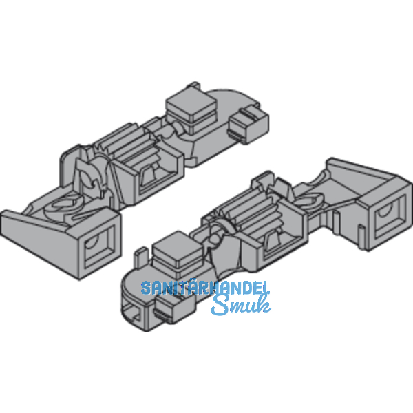 BLUM MOVENTO Tiefenverstellung links + rechts