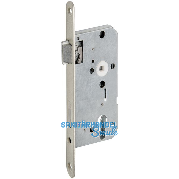 Einstemmschloss BMH PZW, links, DM 55, Stahl silber lackiert