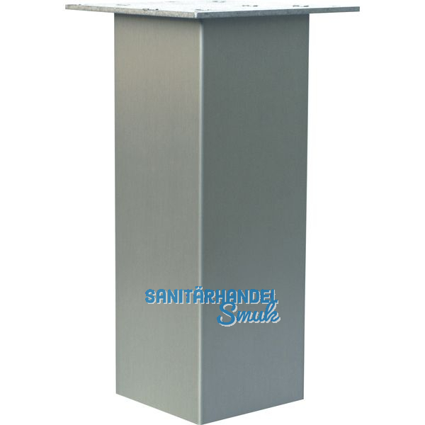 Barkonsole Jumbo, Hhe 170 mm, Aluminium Edelstahl Effekt