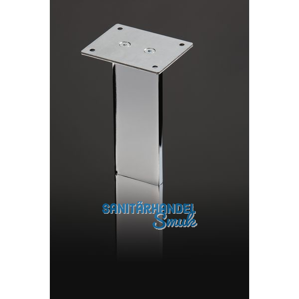 Barkonsole Korfu gerade, Hhe 170 mm, Edelstahl gebrstet