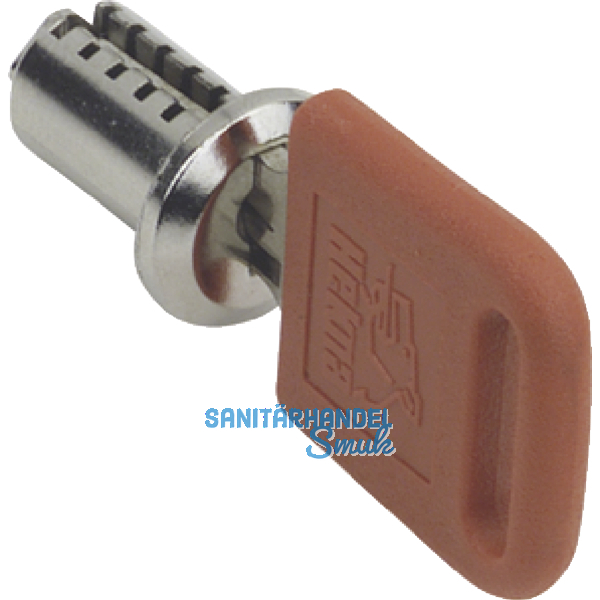 HEKNA Baustellenschlssel zum Schlieen des Schlosses vor Zylindermontage