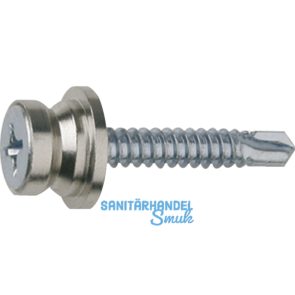 MARCHESI Befestigungszubehr fr Griffe M8 einseitg unsicht.,fr Holz und Metall