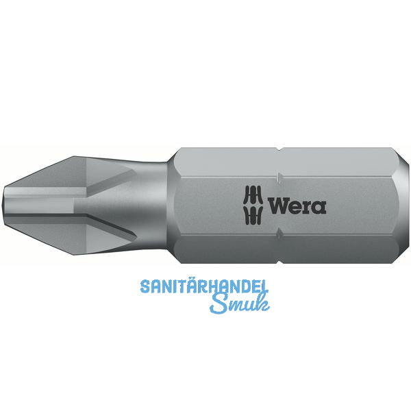 WERA Bit-Einsatz 851/1Z 1/4\"sechskant PH 3/25 mm Phillips