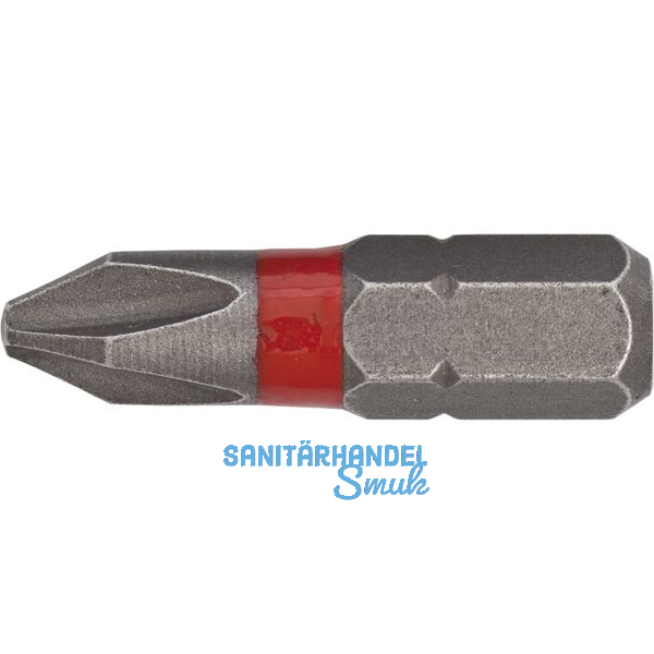 Bit-Einsatz mit Farbring 1/4\"sechskant PH 1 Lnge 25 mm