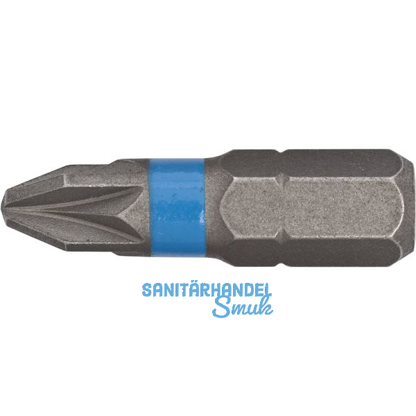 Bit-Einsatz mit Farbring 1/4\"sechskant PZ 1 Lnge 25 mm