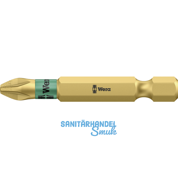 WERA Diamant-Bit-Einsatz 855/4BDC lang 1/4\"sechskant PZ 2/50 mm Pozidriv
