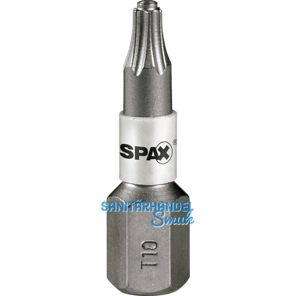 SPAX Bit-Einsatz T-Star 1/4\"sechskant TX 10/25 mm Zapfenfhrung, Inhalt 5 Stck
