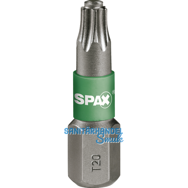 SPAX Bit-Einsatz T-Star 1/4\"sechskant TX 20/25 mm Zapfenfhrung, Inhalt 5 Stck