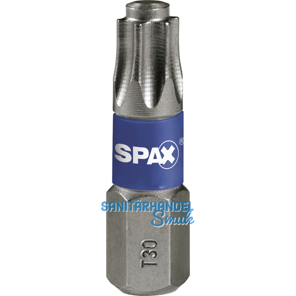 SPAX Bit-Einsatz T-Star 1/4\sechskant TX 30/25 mm Zapfenfhrung, Inhalt 5 Stck