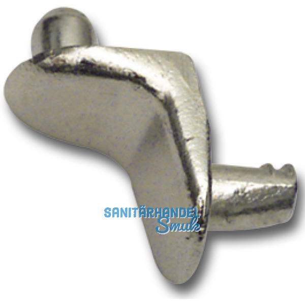 Steckbodentrger FIX 2, Fixierzapfen, Bohr  5 mm, Zink vernickelt, VPE 100 ST