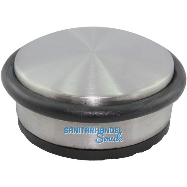 SECOTEC Bodentrpuffer - freistehend rund 95, 1,3 kg, H 45 mm Edelstahl geschl.