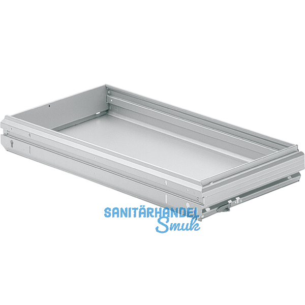 HETTICH SYSTEMA TOP 2000 Breitwandschubladen, KB 900 mm, Stahl Alu-Finish