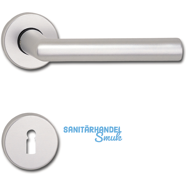 SCH - LINE Dr�ckergt. SCH L - Form - auf Ros. BB, TS38 - 43, silber eloxiert