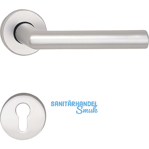 SCH - LINE Drckergt. SCH L - Form - auf Ros. PZ, TS38 - 43, silber eloxiert