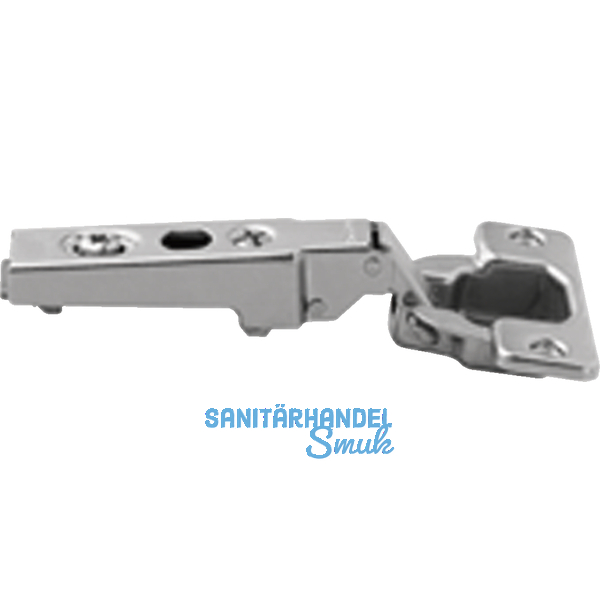 BLUM CLIP Standardscharnier 100, gerade, mit Feder, Schrauben