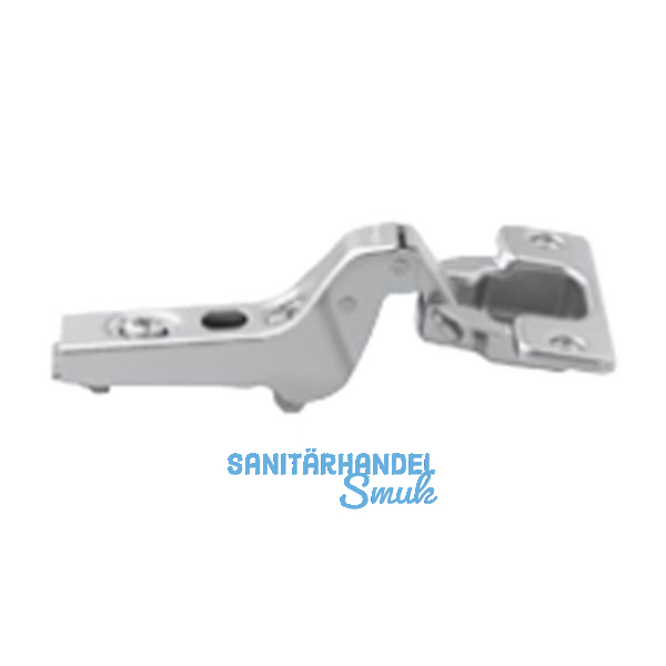 BLUM CLIP Standardscharnier 100, 18mm gekrpft, mit Feder, Schrauben