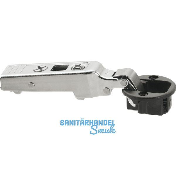 BLUM CLIP top Glastrscharnier 94, gerade, mit Feder, Schrauben