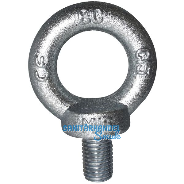 DIN 580 M36 verzinkt Ringschraube mit CE Kennzeichnung