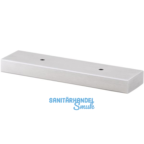 Dekorfu Breite 40 mm, Lnge 200 mm, Edelstahl/Kanten gebrstet