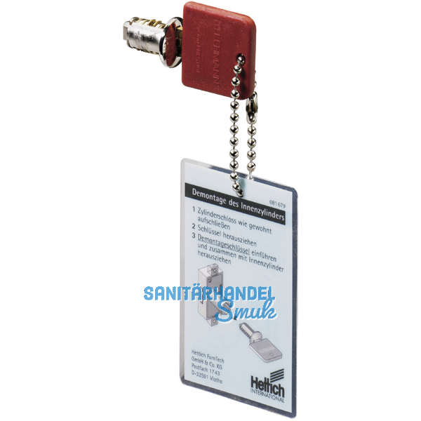 HETTICH PRESTIGE 2000 Demontageschlssel, 72509