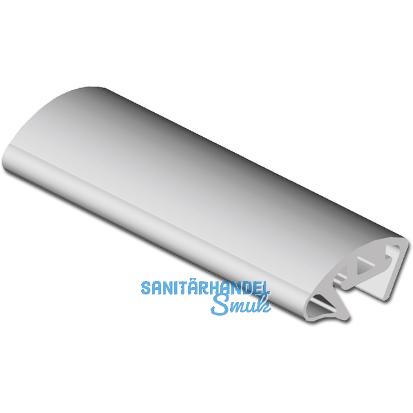 Dichtungsprofil fr Halteprofil Alu Isostar, Kunststoff braun