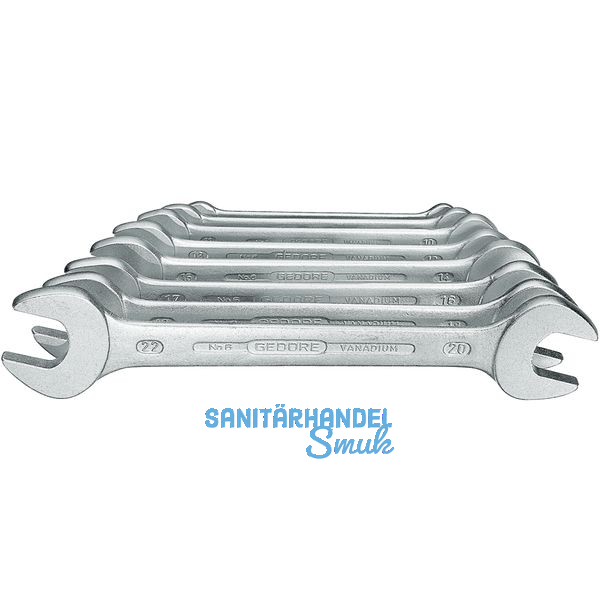 GEDORE Doppelmaulschlssel-Satz DIN3110 6/120 6-32 mm 12-teilig