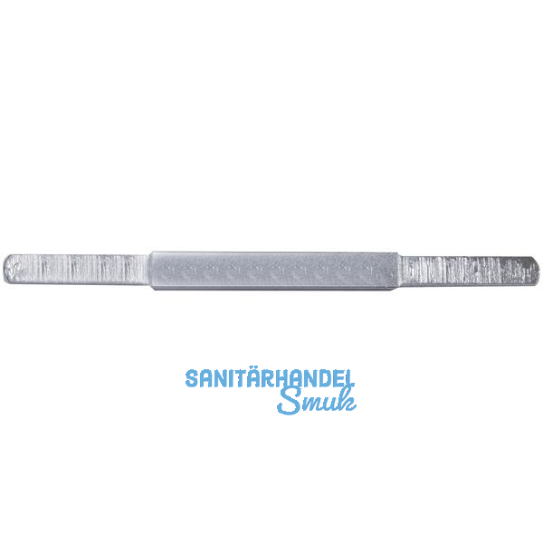 Kerbstift abgesetzt von 9 auf 8 mm, 140 mm, Stahl verzinkt