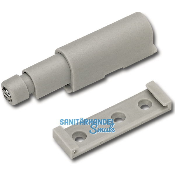 Druckfederschnapper, mit Dmpfer, Hub 44, Kunststoff grau