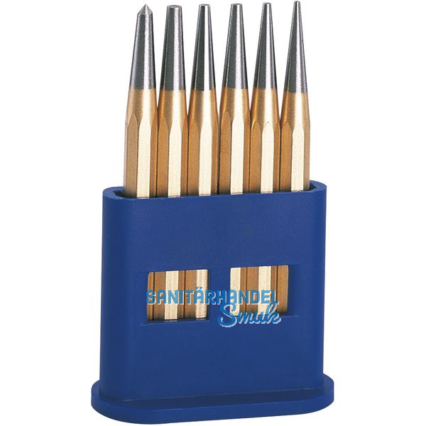 RENNSTEIG Durchschlger-Satz achtkant DIN 6458 6-teilig in Box