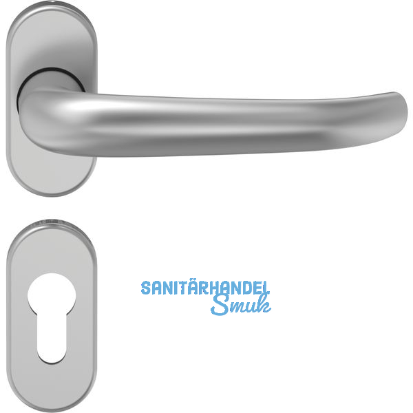 ECO Drckerlochteil D 410 - VK 9 mm, FS, Alu silber eloxiert