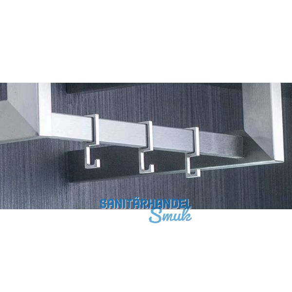 Edelstahlrohr Nano Lnge 600 mm, 25 x 10 mm, Edelstahl gebrstet