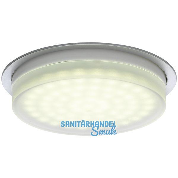 Einbauleuchte Micro Lynx B 230 V, 6 Watt,  85 mm, alufarbig