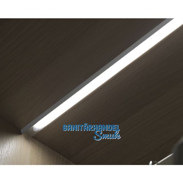 Einbauleuchte Miska Sensor 3,2 Watt, neutralwei L 372mm alu